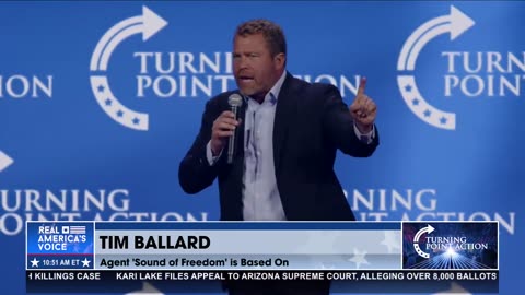 Tim Ballard spoke on the “economy of pedophilia” in the US