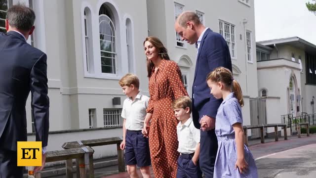 Royal Kids Visit Their New School!