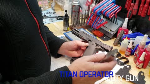 Titan Operator Bench Video - Atlas Gunworks - Duty Class 2011 Style Pistol