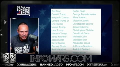 Dan Bongino Exposes Top Secret Leak of Government Hit List