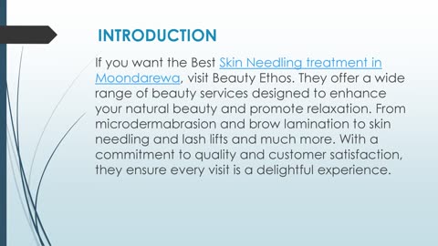 Best Skin Needling treatment in Moondarewa