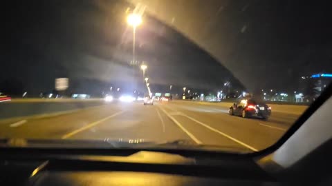 Driving home from wedding