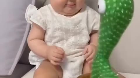 Cute Baby playing with Toy 😍🧸 #viral #baby