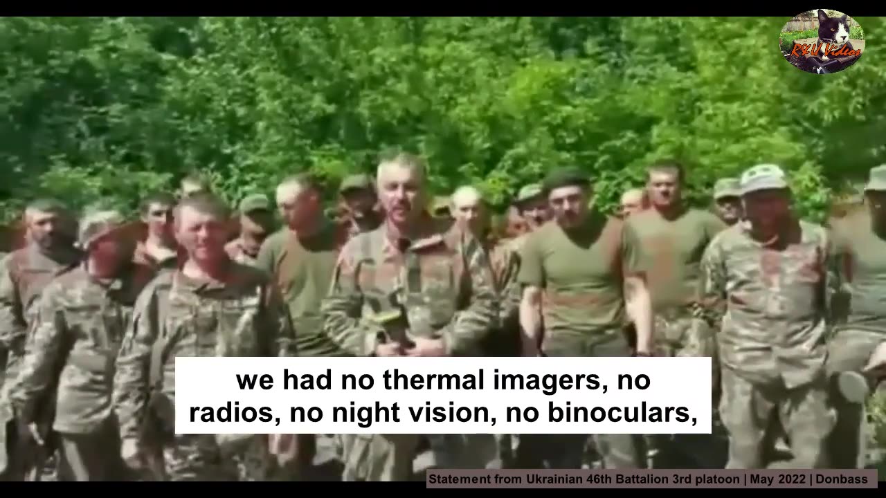 R & U Videos: 'Yet another AFU unit claimed they were being charged with desertion for retreating'