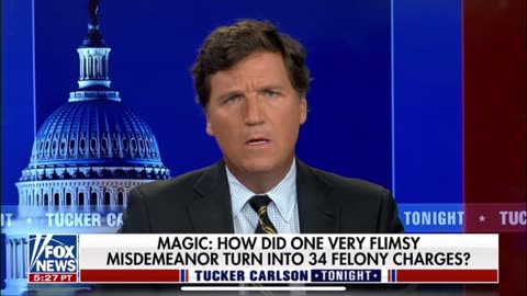 TUCKER CARLSON-4/5/23-MTG EXPERIENCES NYC'S FAMOUS HOSPITALITY-MARJORIE TAYLOR GREENE (R) I GA