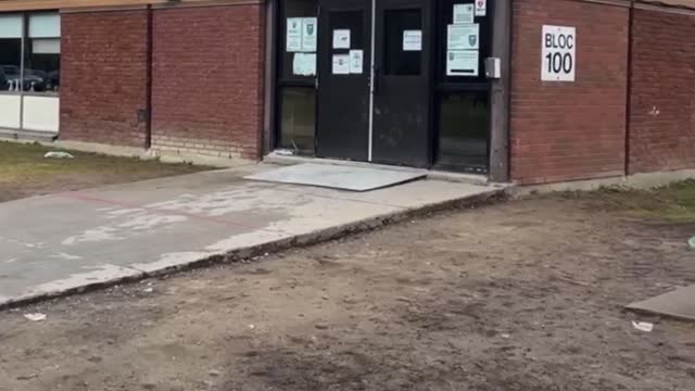 School removes girls bathroom doors