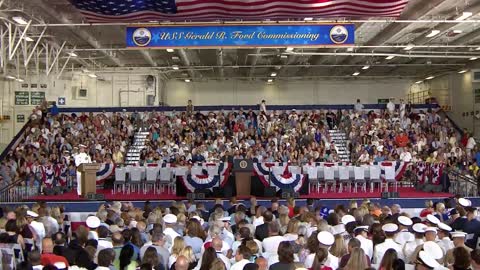 USS Gerald R. Ford Commissioning Ceremony U.S. Navy