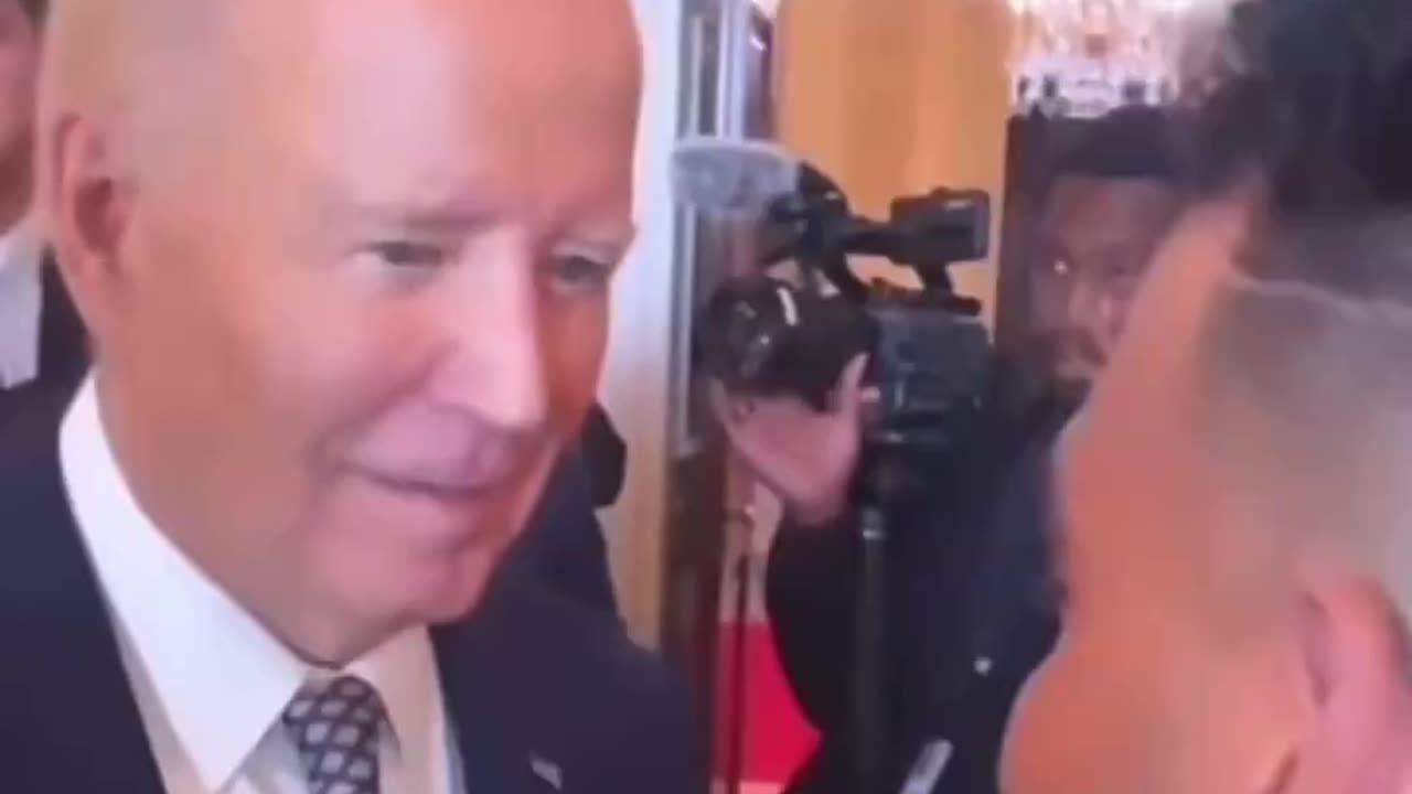 STUNNING unscripted Biden exchange caught on video... this is insane