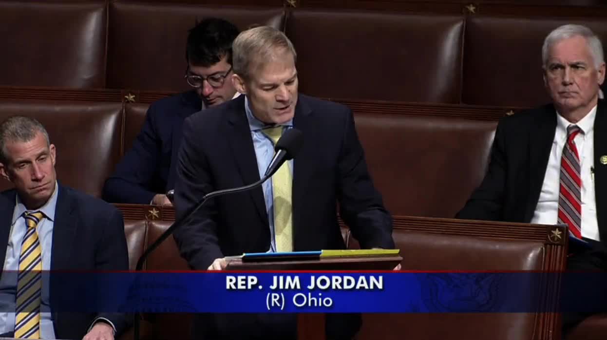 Jim Jordan Goes Off on Democrats!