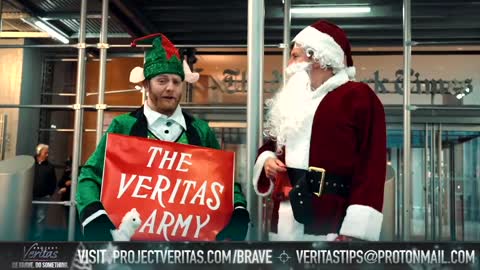 Project Veritas -A Little Humor With Truth 😝 Santa Asks Have You Been Naughty Or Nice 😂