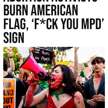 Just a peaceful protest