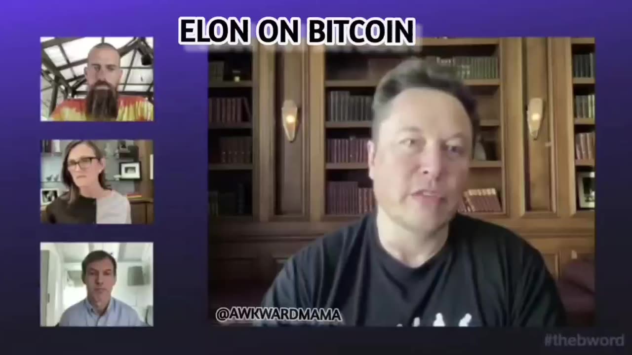 Elon On Bitcoin - On Live With Jack (former Twitter CEO) and others this morning