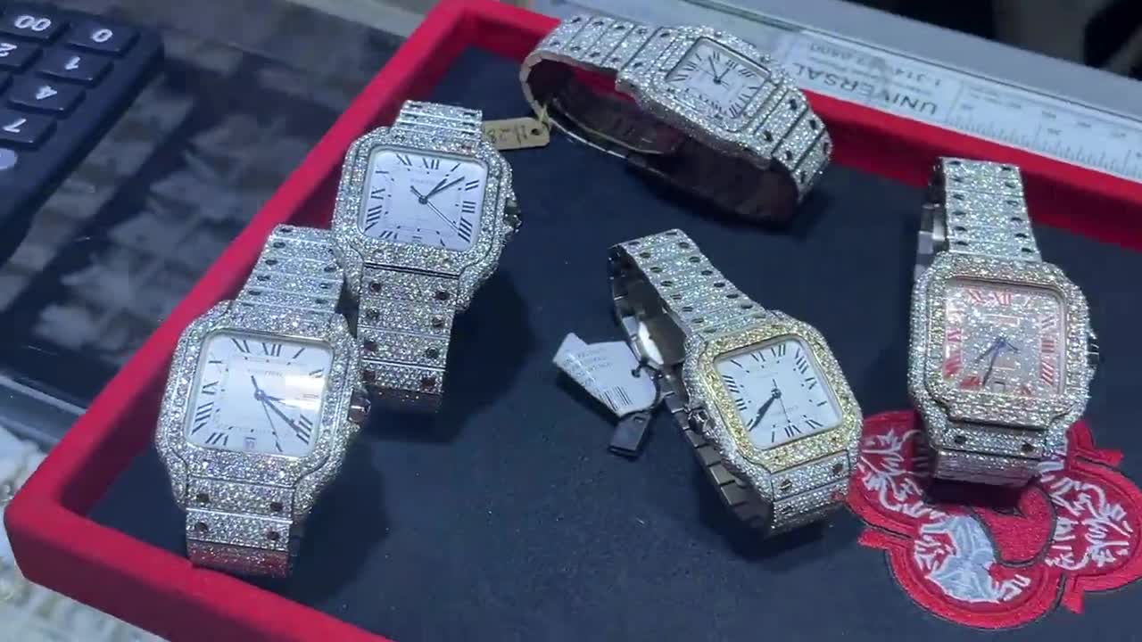 RATING and PRICING CARTIER Santos WATCHES! Diamond VS Plain Jane !