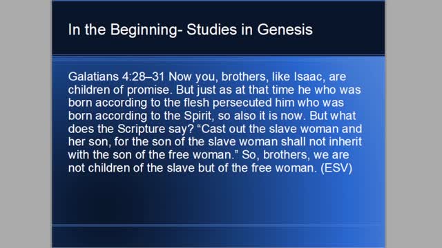 Doing it OUR WAY . . . ., and Look What Happens” from Genesis 16