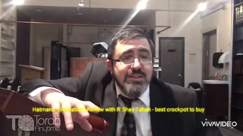 Hatmana (Insulation) Review with R' Shay Tahan - best crockpot to buy! (Video #3 of 9)