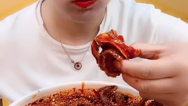 ASMR eating Spicy Seafood 🔥🔥🔥