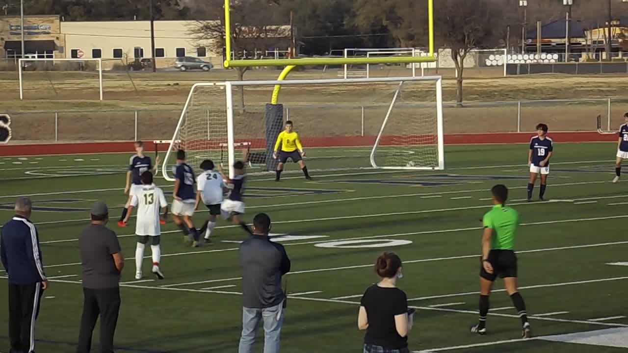 OC JV Soccer vs. Holmes 1/19/2022 7 of 12