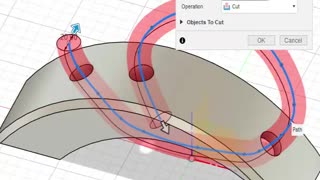 Fusion 360: Cutting with Pipe Tool