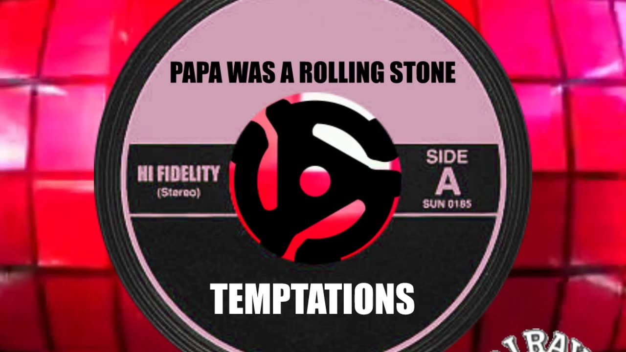 #1 SONG THIS DAY IN HISTORY! December 8th 1972 "PAPA WAS A ROLLING STONE" by TEMPTATIONS