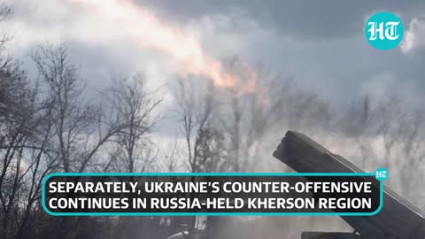 Russian fighters down Ukraine jet, Putin's men enter Bakhmut; Supply lines attacked in Kherson