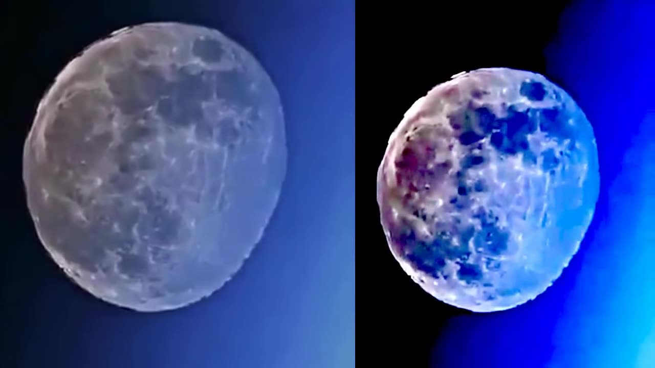 Plasma Moonset Distortion / Time Lapse