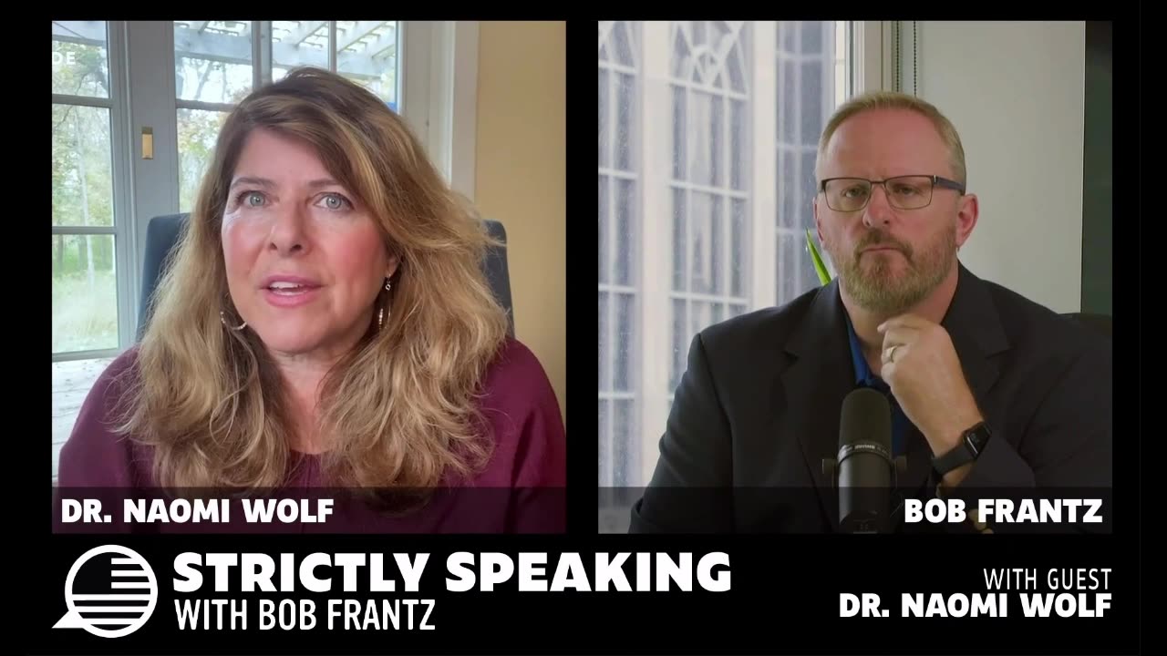 Dr. Naomi Wolf: US/Israel both unsecure due to Biden weakness - "Strictly Speaking" 10.25.23