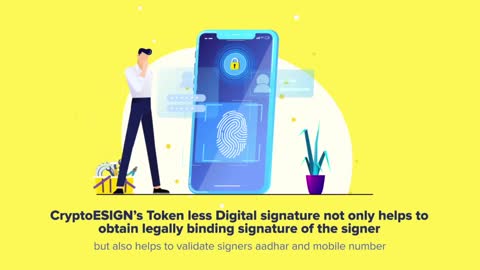 CryptoESIGN’s Digital Signature is three - in - one in one