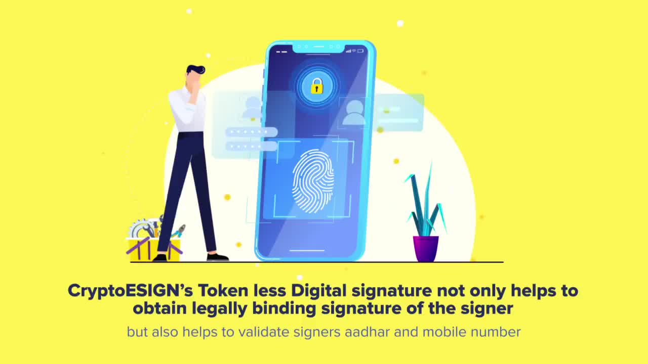 CryptoESIGN’s Digital Signature is three - in - one in one