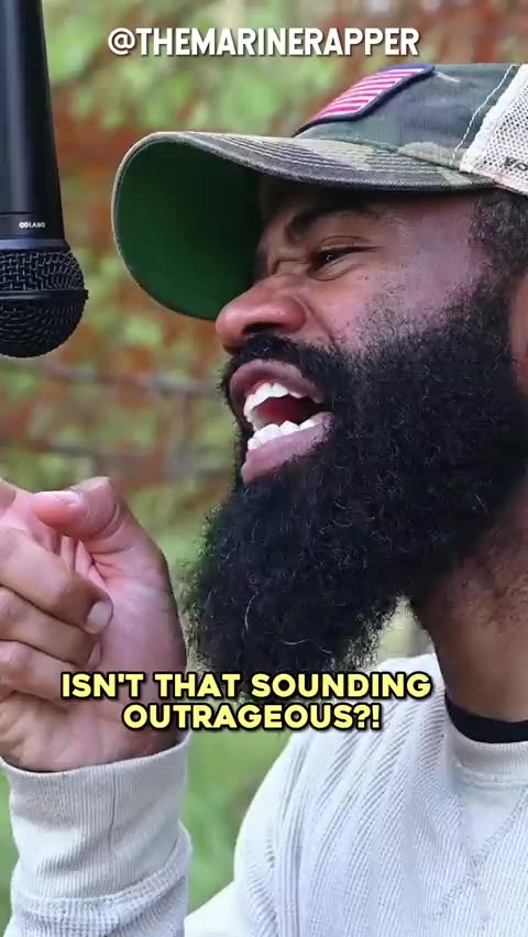 Marine rapper puts his own spin on 'Rich men north of Richmond'.