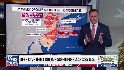 Drone deep dive Where have the mystery drones been spotted