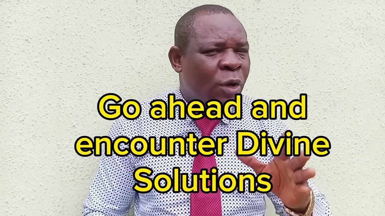 Daily Prophetic Blessings (Episode 33) Col.3:13 -SOLUTION ENCOUNTERS