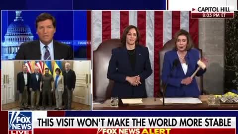 Tucker Carlson: Zelensky Shows Up To DC Looking Like A Strip Club Manager And Demanding Money