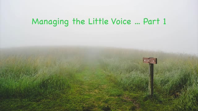 Lockdown Breakout Series Video 7 - Little Voice (Part 1)