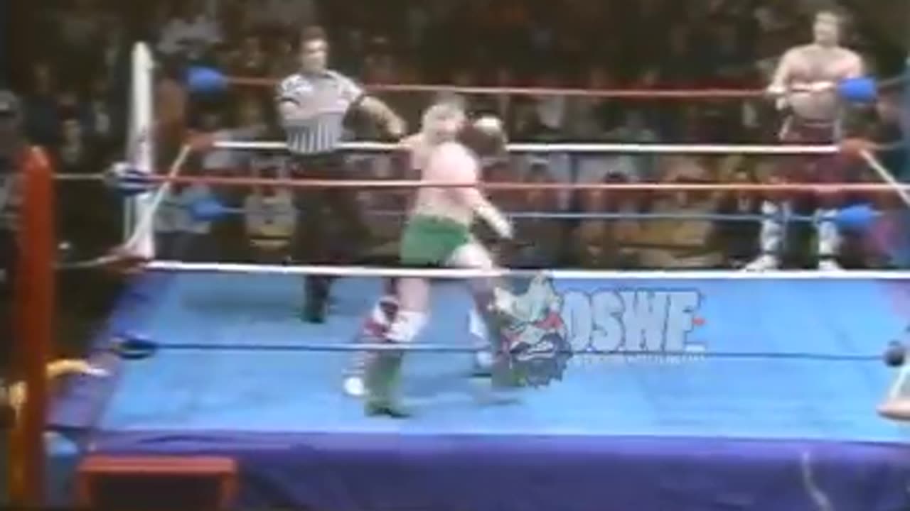 ROCK N ROLL EXPRESS VS HARRY ELLIS /THE GOLDEN TERROR