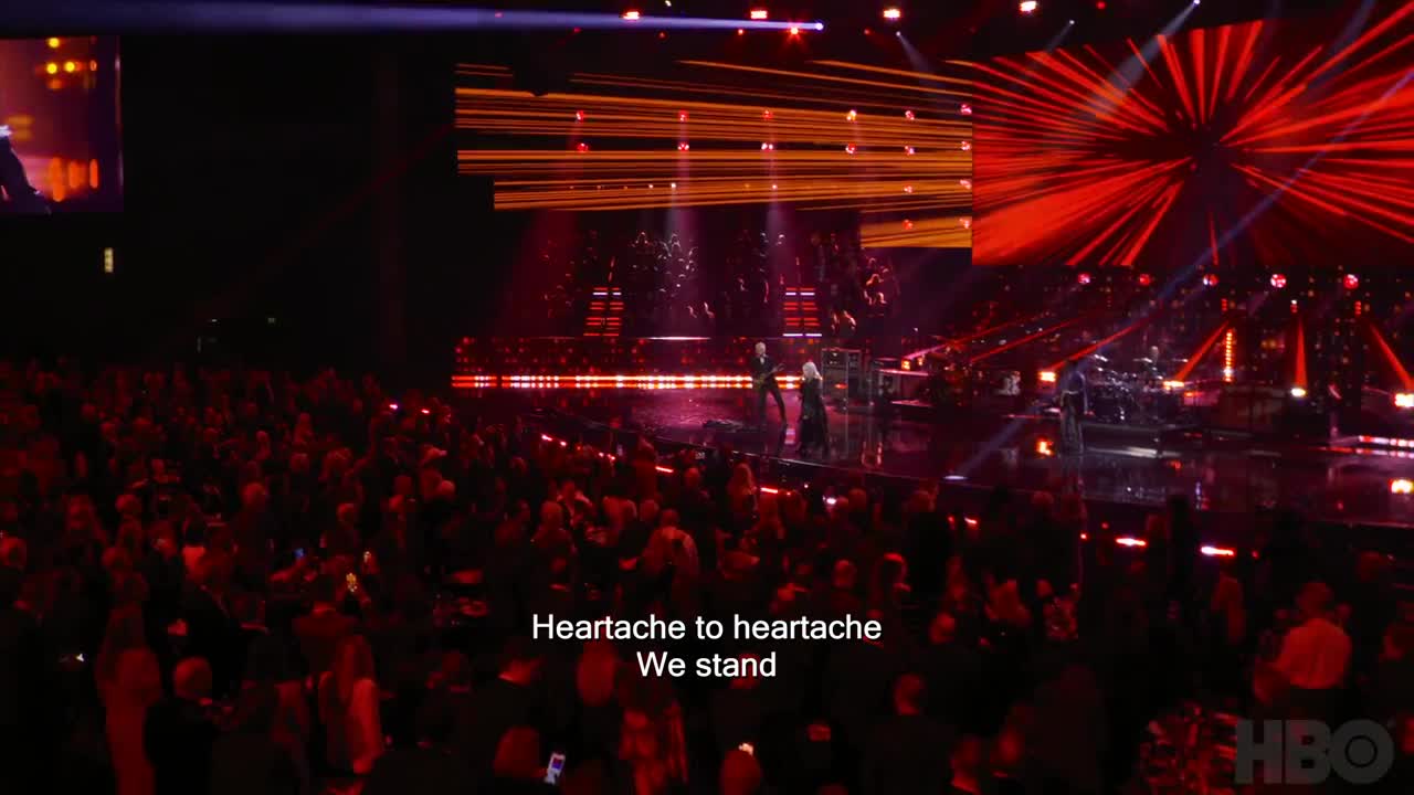 Pat Benatar & Neil Giraldo Perform 'Love Is A Battlefield' - Rock and Roll Hall of Fame 2022 - HBO