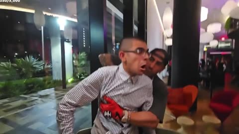 FOUSEY GAVE NEON A WEDGIE LIVE FOR NOT NAMING 5 DDG SONGS