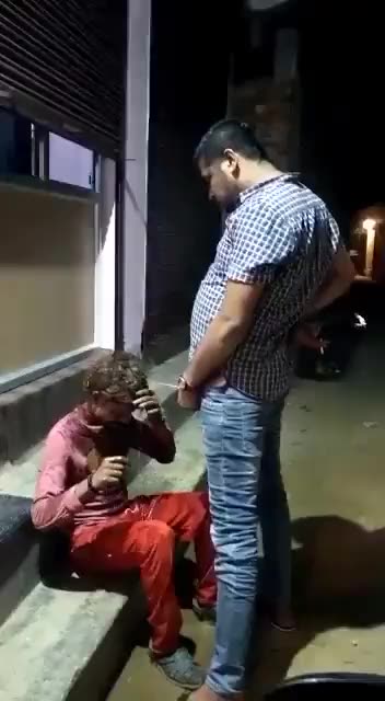 Caste Hindu Pravesh Shukla pissed on Tribal youth