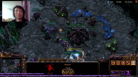 starcraft2 zvp on data-c where proxy hatch failed, one of my old games in 2022