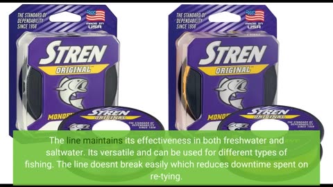 Customer Reviews: Stren Original Monofilament Fishing Line