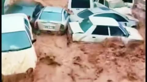 flood viral video#nature#disaster#trending