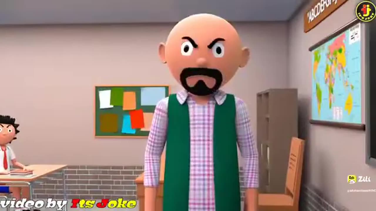 Funny teacher & student virel video...