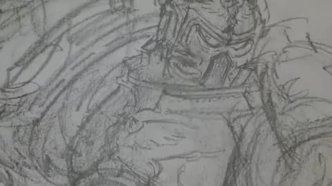 Ultramarines Primarch Sketch