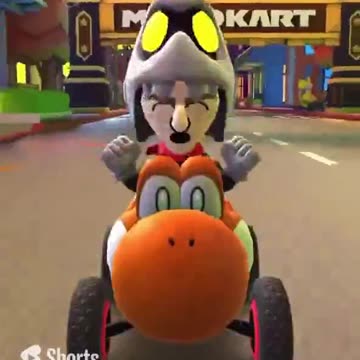 Mario Kart Tour - Orange Turbo Yoshi Gameplay (Autumn Tour 2023 Ranked Cup Reward Kart)