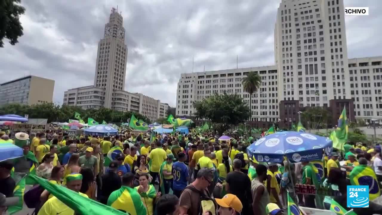 Las protestas bolsonaristas en Brasil continúan, aunque ahora con menor intensidad • FRANCE 24