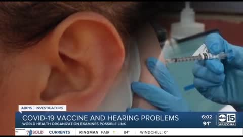 ⚫️The WHO Admits To Possible Hearing Loss Due To Vax