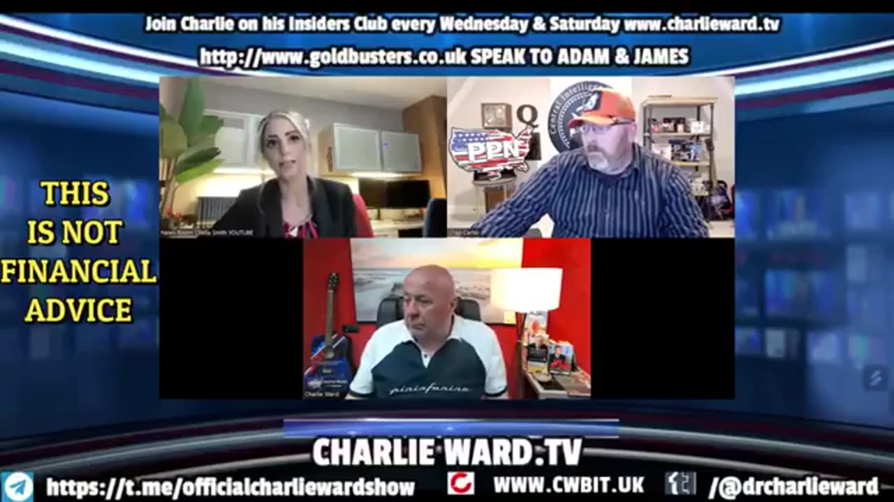 URGENT IRAQ UPDATE, ARE YOU READY WITH CHELLA SMITH, CHAS CARTER & CHARLIE WARD