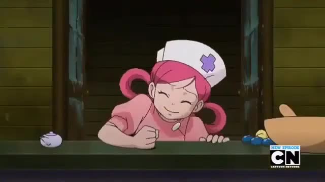 Best Wishes: Zoroark changing from Audino to Nurse Joy and back again