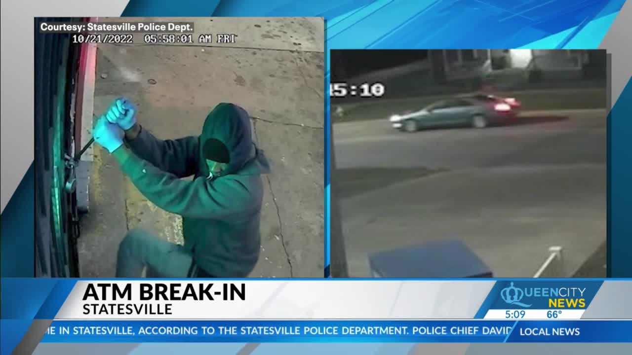 Police asking for help identifying Statesville ATM robbery suspect