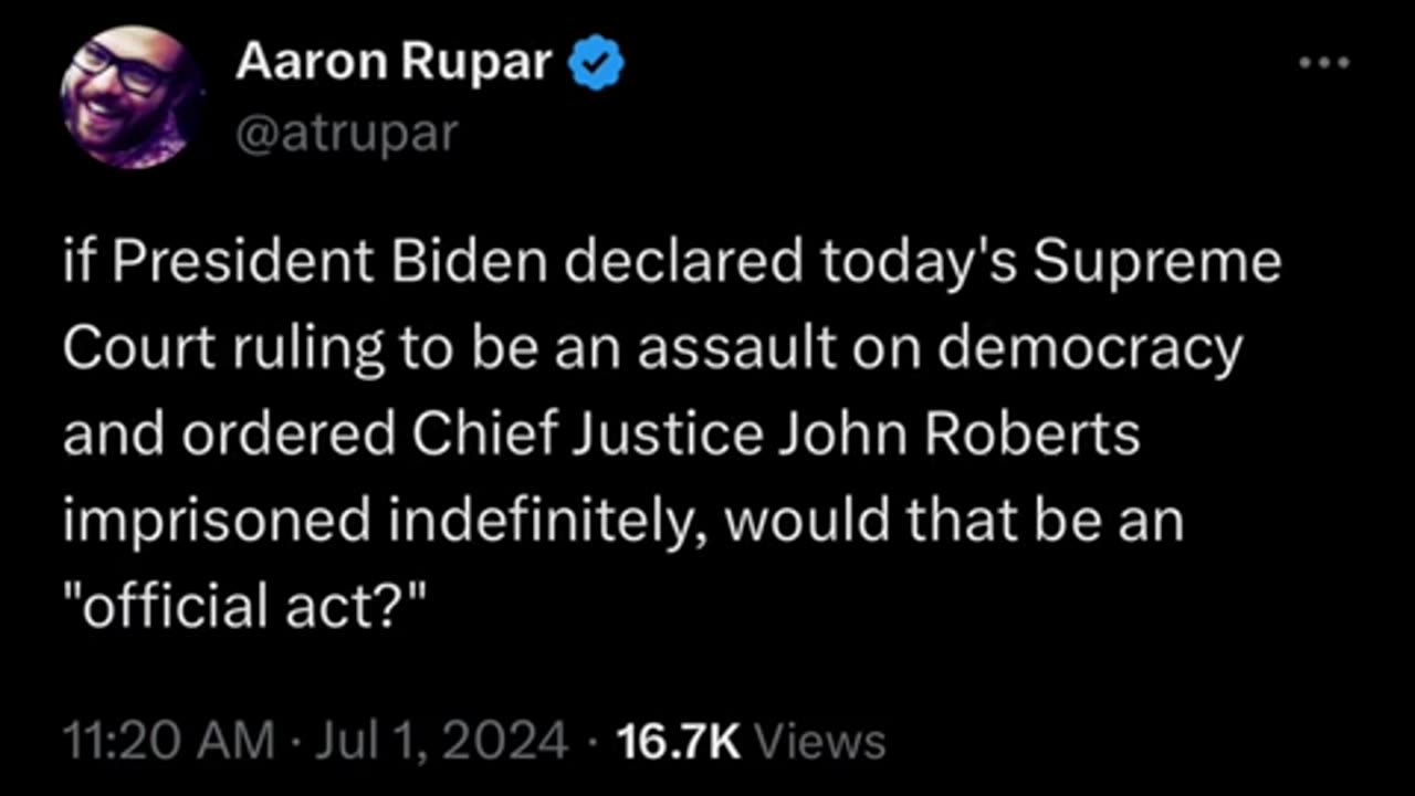 Democrat Aaron Rupar this is how they view republicans