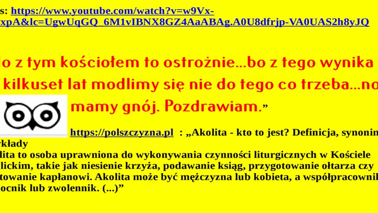 ➤Akolici arii✟solidnych A to wszystko S4T?NIŚCI… | PRZEJRZAŁ❢ ❰❒INFO NIEOCZYWISTE Z✒KOMENTÓW DŻEKA ❱